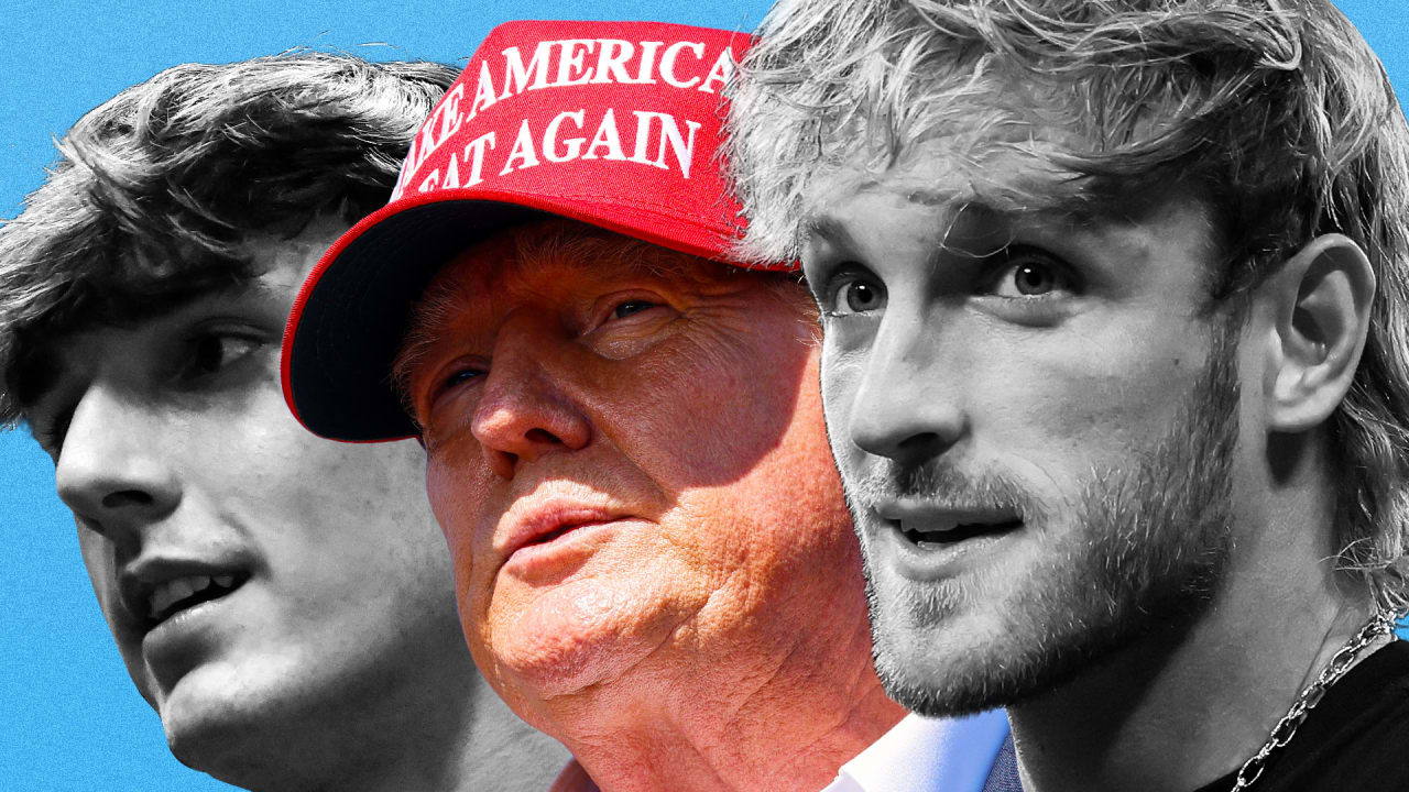 From Bryce Hall to Logan Paul, the 2010s internet bros are being MAGA&pilled