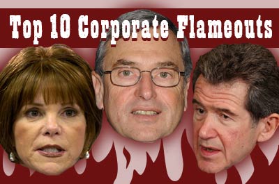 Top 10 Corporate Flameouts