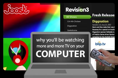 Why You'll Be Watching More and More TV On Your Computer