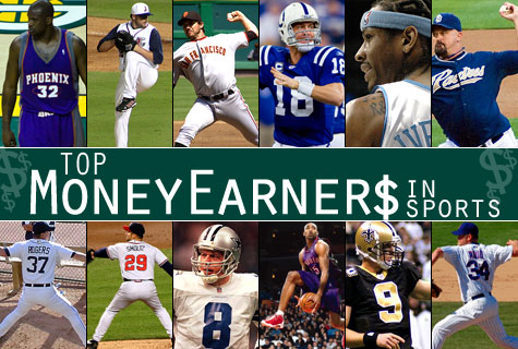 Top Money Earners in Sports