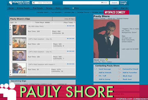 MySpace: A Place for Friends...To Get More Famous