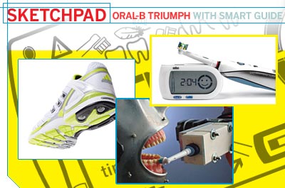 Sketchpad: Oral-B Triumph with Smart Guide