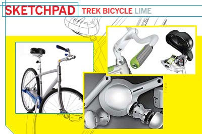 Sketchpad: Trek Bicycle Lime