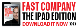 Fast Company iPad edition promotion