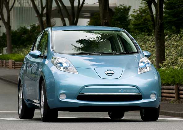 nissan leaf logo. Nissan Leaf