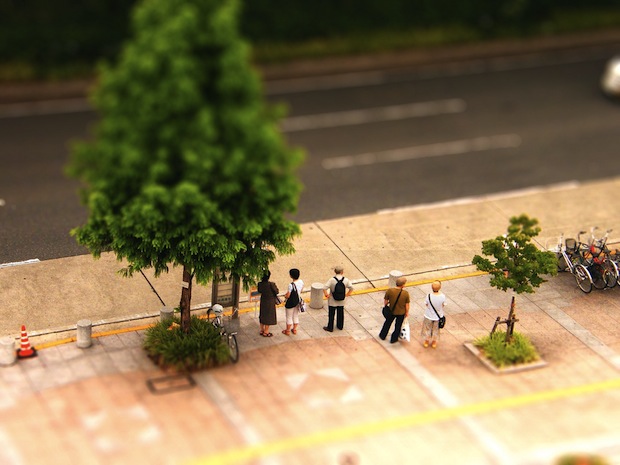 Alzheimer's bus stop