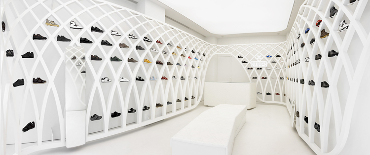 Store Shelves Become a Shrine to Sneakers | Co.Design | business 