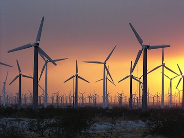 wind turbines