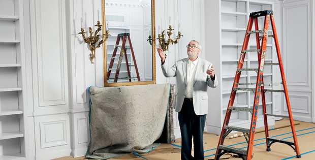 Bill Moggridge at the Cooper-Hewitt National Design Museum, a reworking in progress. | Photo by Joao Canziani