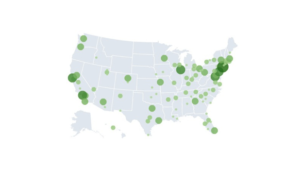 Brookings clean tech map