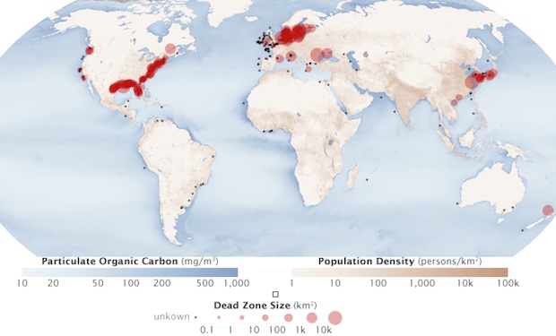 Zones Of Ocean. Ocean dead zones