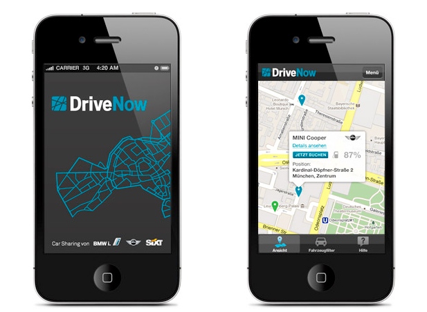 BMW's DriveNow App Outsmarts Zipcar | Co.Design | business + design