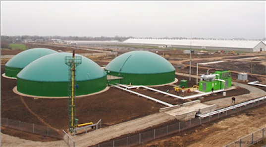 GE biogas plant