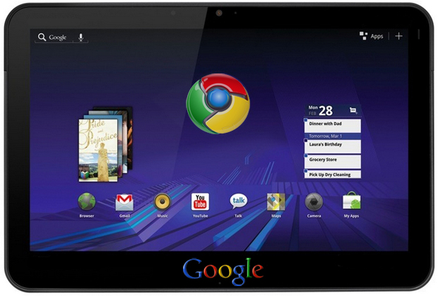 Google Chrome Tablet