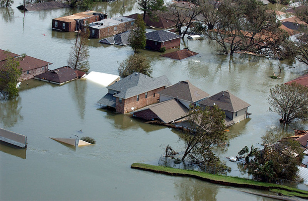 New Orleans Katrina flooding