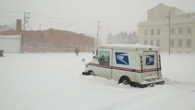 snowbound mail truci