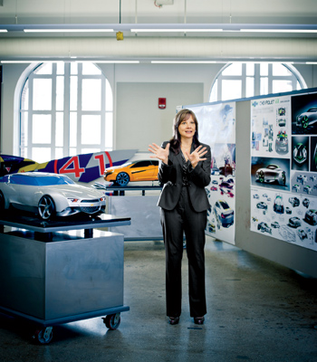 Barra, at Detroit's College for Creative Studies, is betting on a
strategy called