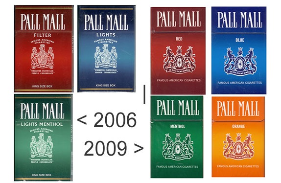 Cheap tobacco online: Order online cigarettes Pall Mall Blue 100's