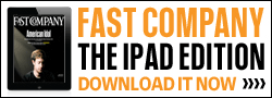 Fast Company iPad edition promotion