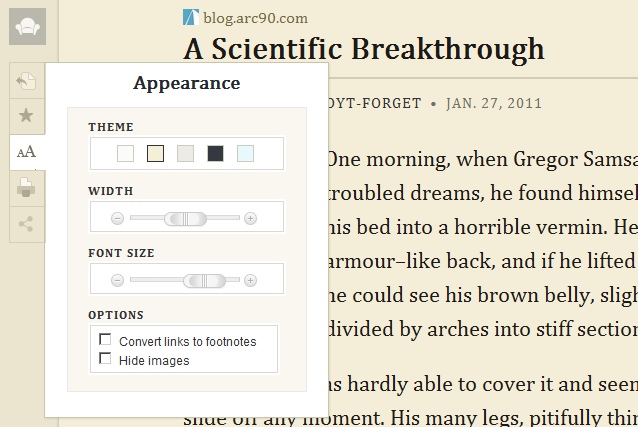 readability