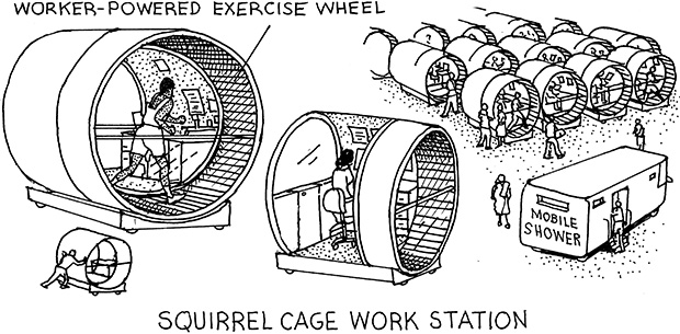 Squirrel Cage Cubicle