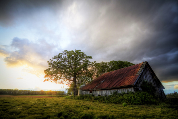 old farmhouse