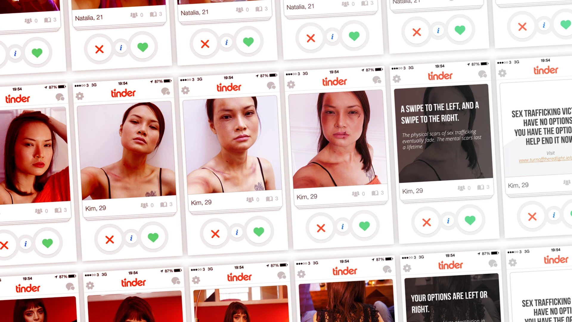 Swipe Right For Sex Trafficking Awareness In This Tinder Campaign - Fast  Company