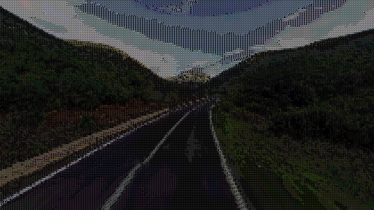 Google Streetview, Rendered In ASCII Code To Look Like The Matrix ...