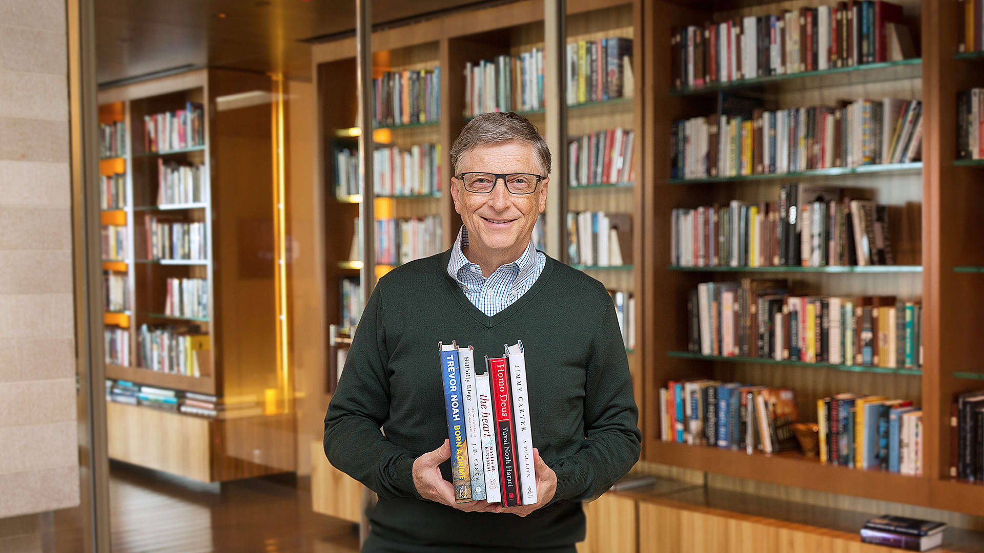 The 5 Books On Bill Gates’s Summer Reading List–From Jimmy Carter To Trevor Noah