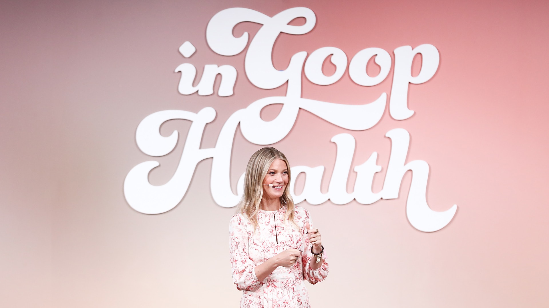 Gwyneth Paltrow’s Goop Conference Was As Kooky As You Expected It To Be–And That’s Exactly What Fans Wanted