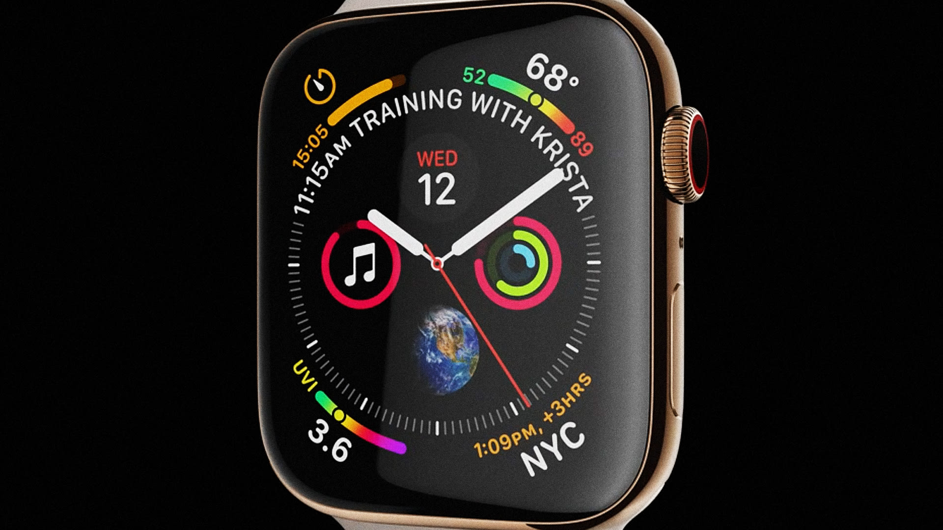 The new Apple Watch 4 face is a design crime