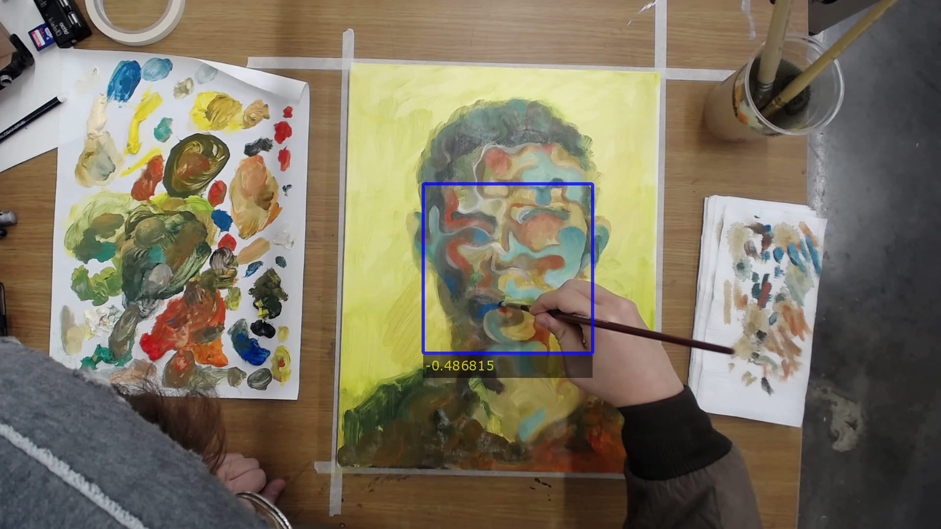 These portraits were painted to confuse facial recognition AI