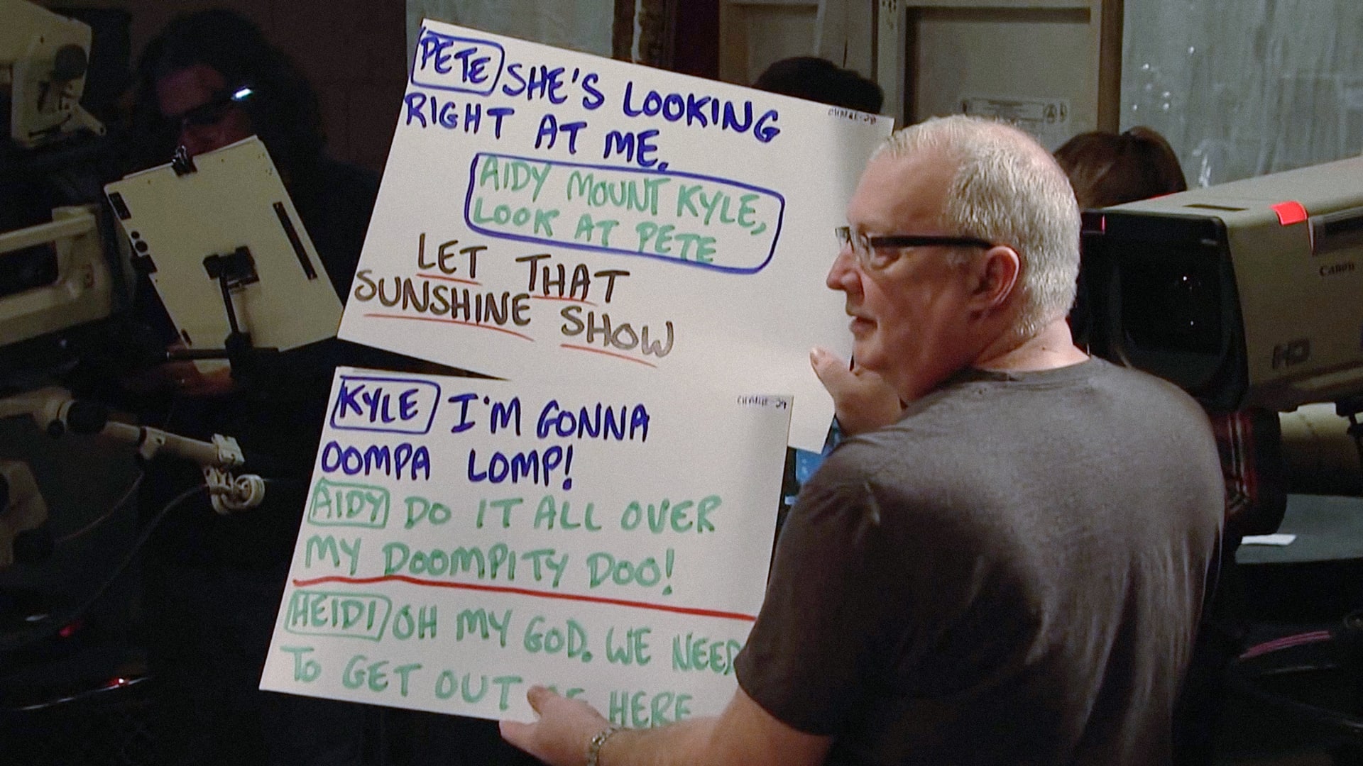 Typography lessons from an unexpected place: SNL cue cards