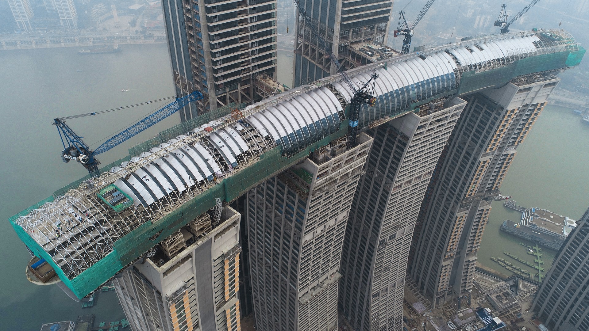 See China’s groundbreaking $4.8B “horizontal skyscraper”