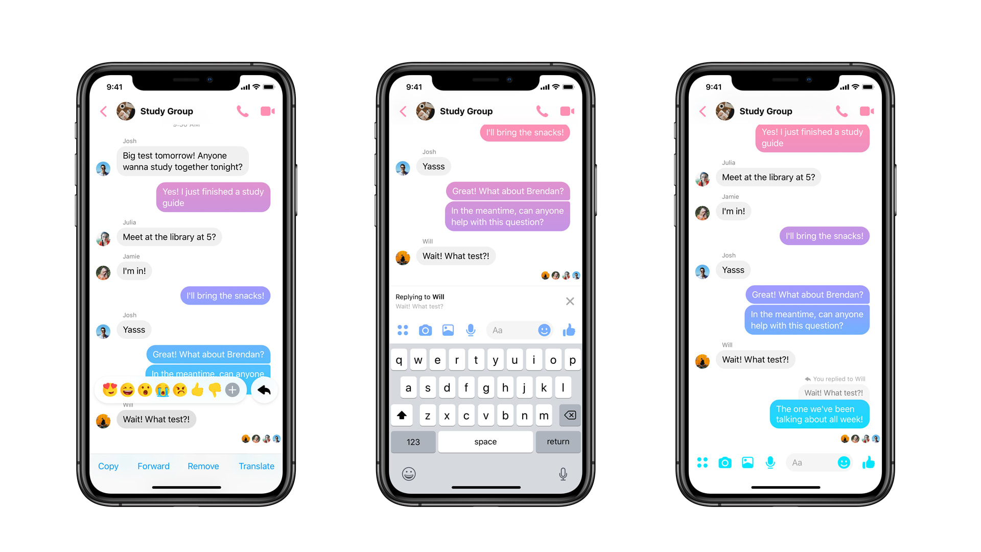 Facebook adds quoted message replies to Messenger