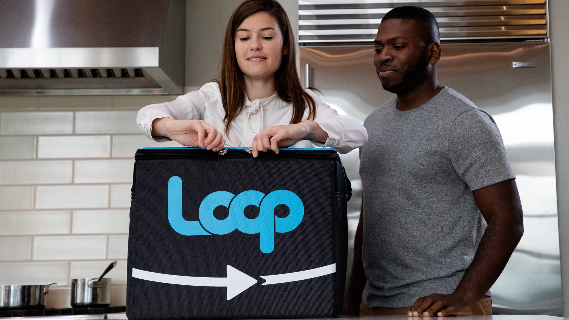 Loop, the revolutionary new reusable packaging delivery service, is now open for business