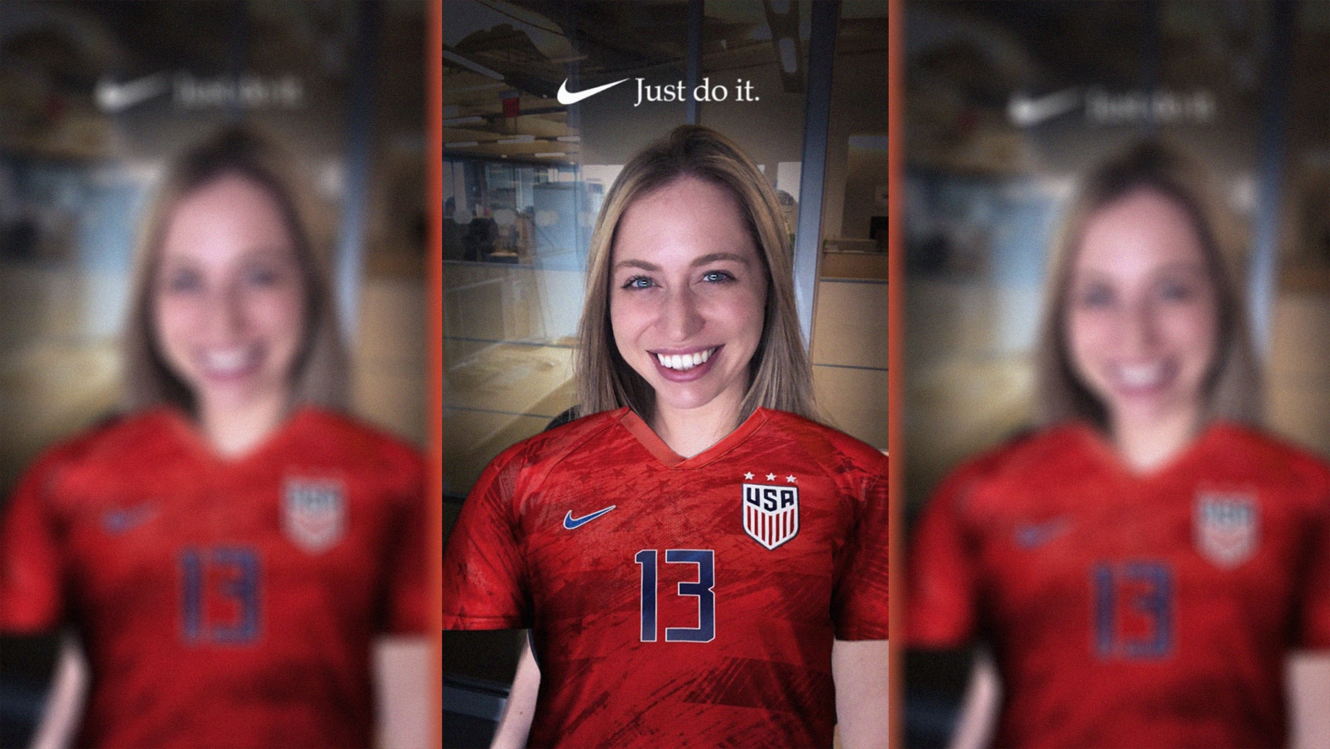Nike’s new Snapchat Lens lets you (virtually) wear the U.S. women’s soccer kit