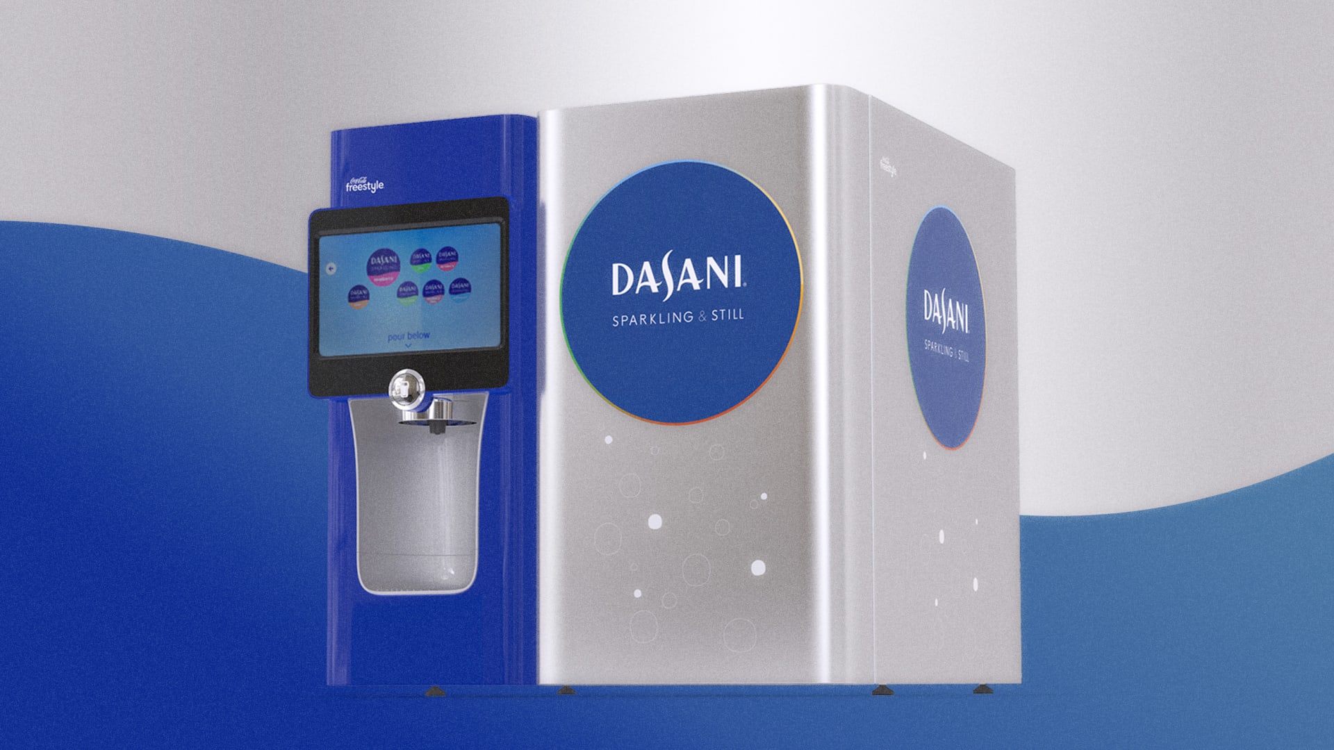 Dasani’s new water vending machine is BYOB (bring your own bottle)