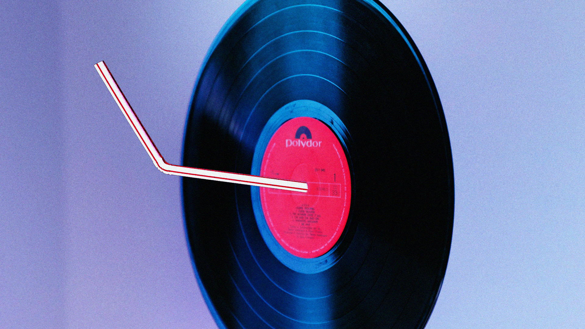 Bacardi just found the best use for plastic straws ever—turn them into vinyl records