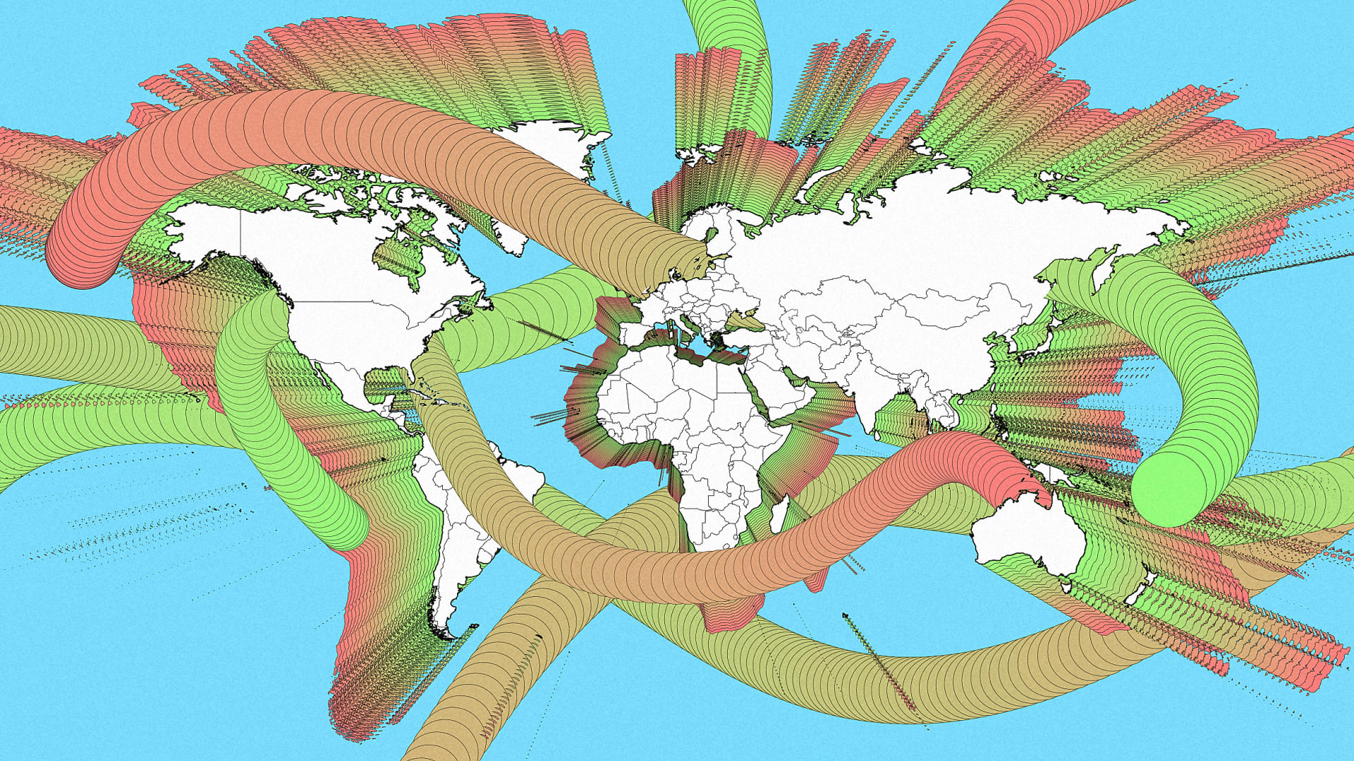 Where did you travel in the last decade? This personalized map will show you