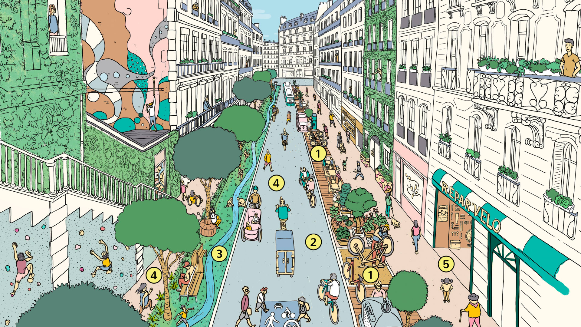 Paris’s mayor has a dream of ‘the 15-minute city’
