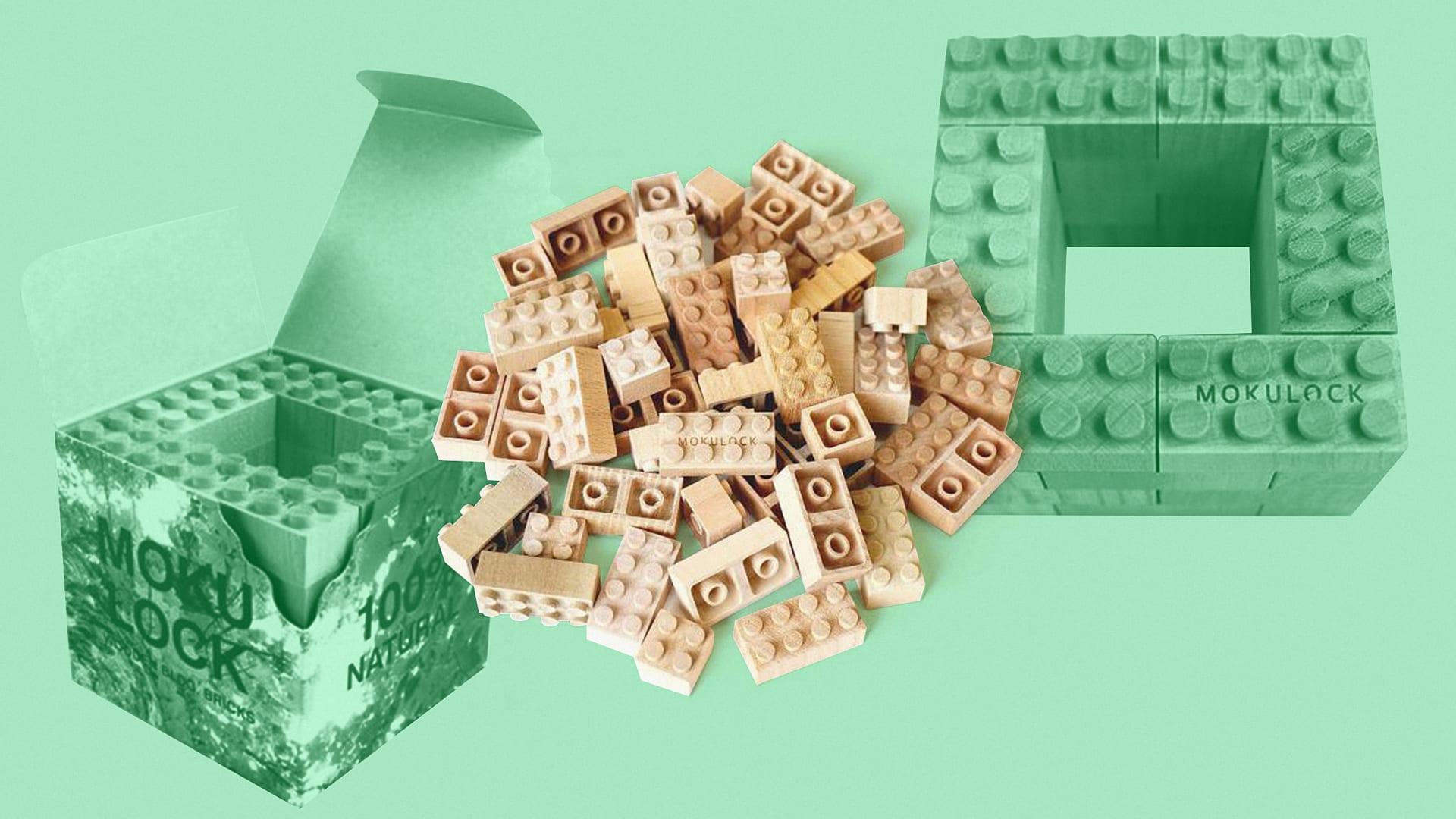 Lego bricks are terrible for the environment. These wooden alternatives biodegrade
