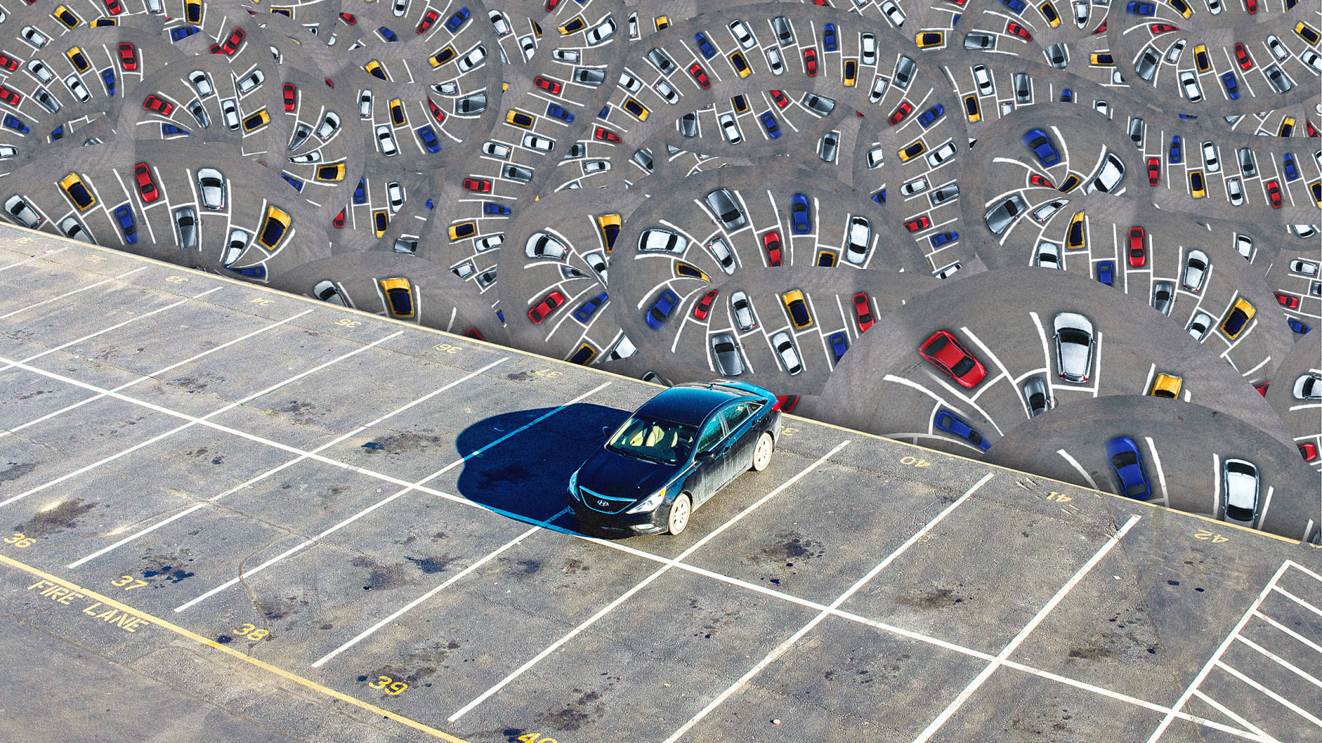 America has eight parking spaces for every car. Here’s how cities are rethinking that land