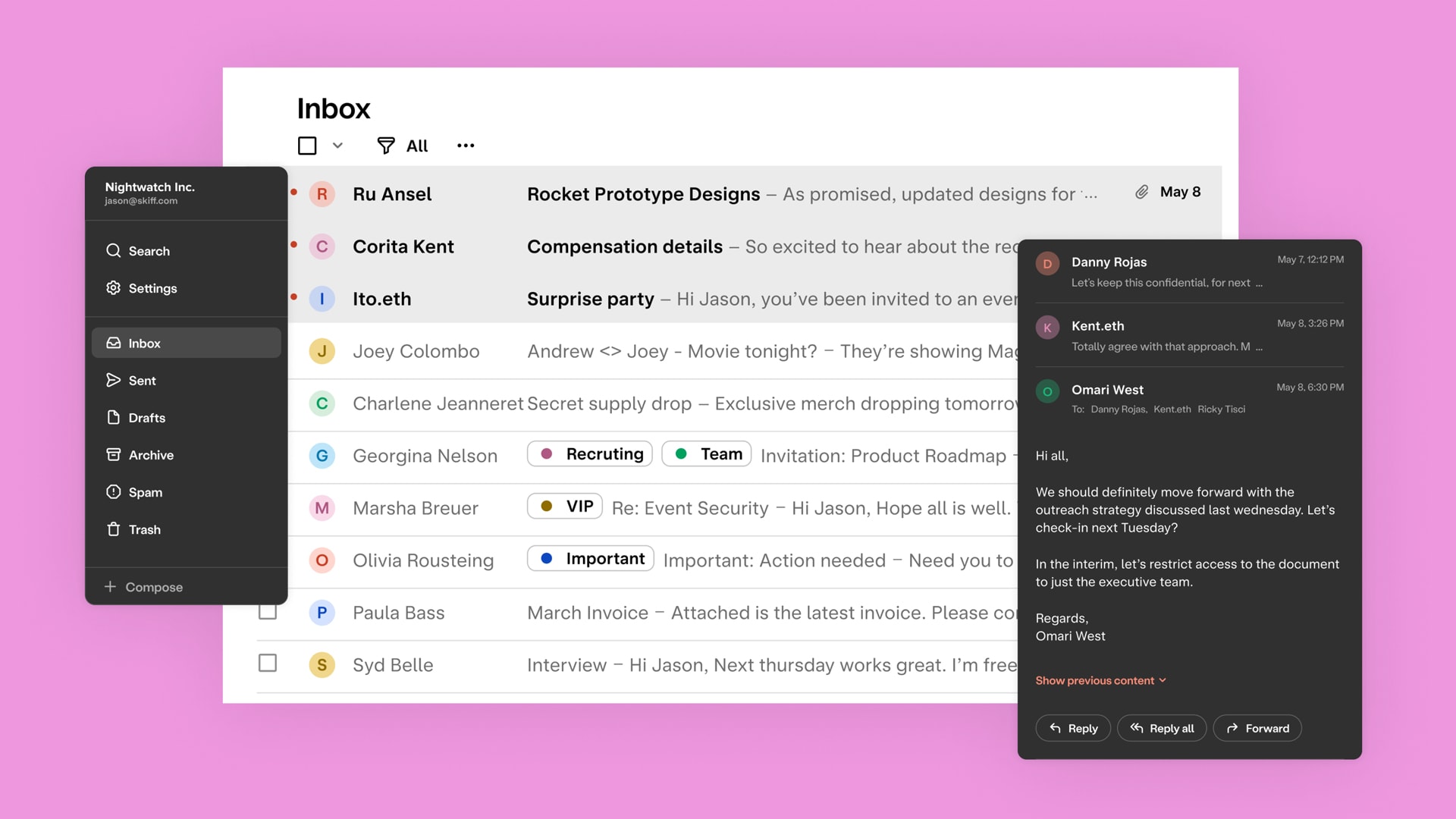 I’d love to dump Gmail for this slick, private email–but there’s a catch
