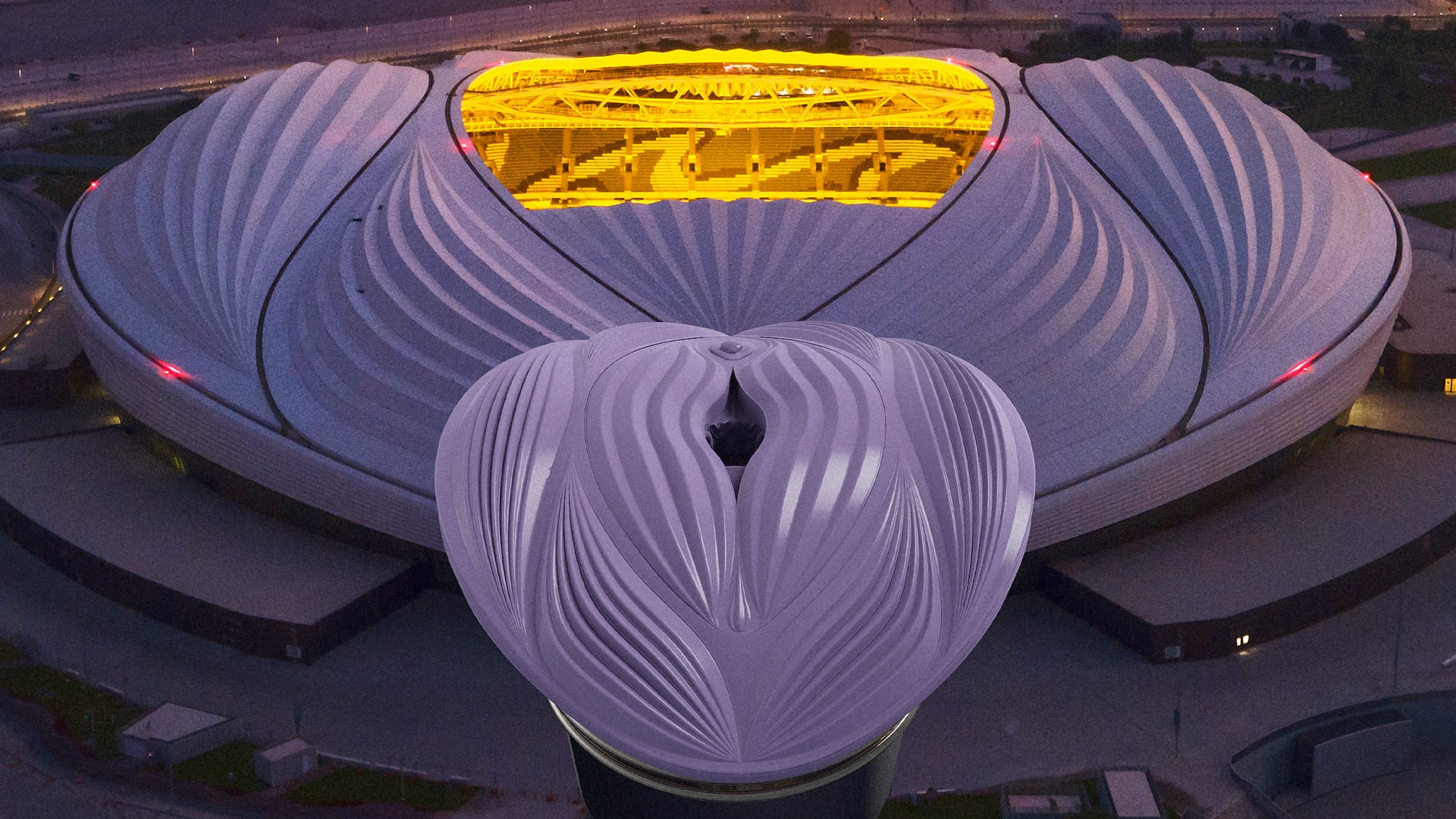 Doha’s World Cup stadium is now a sex toy