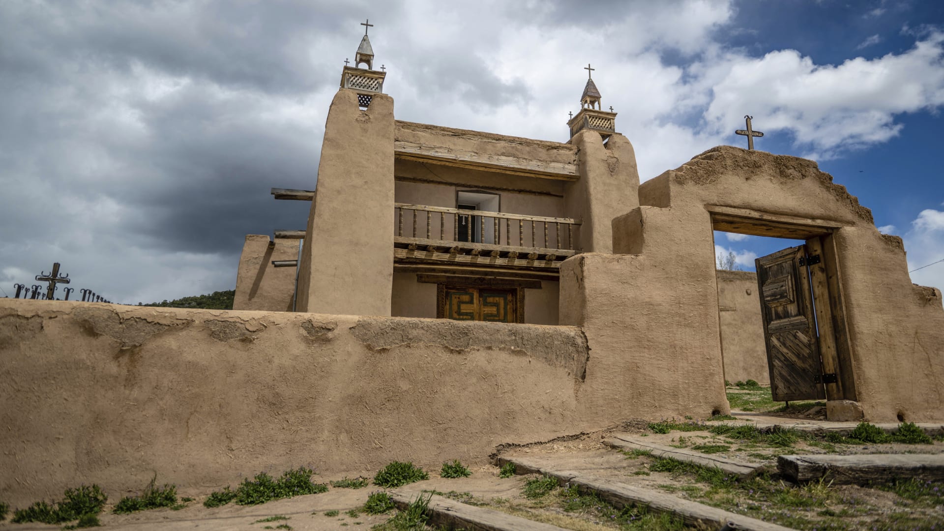 The fight to save New Mexico’s crumbling adobe churches