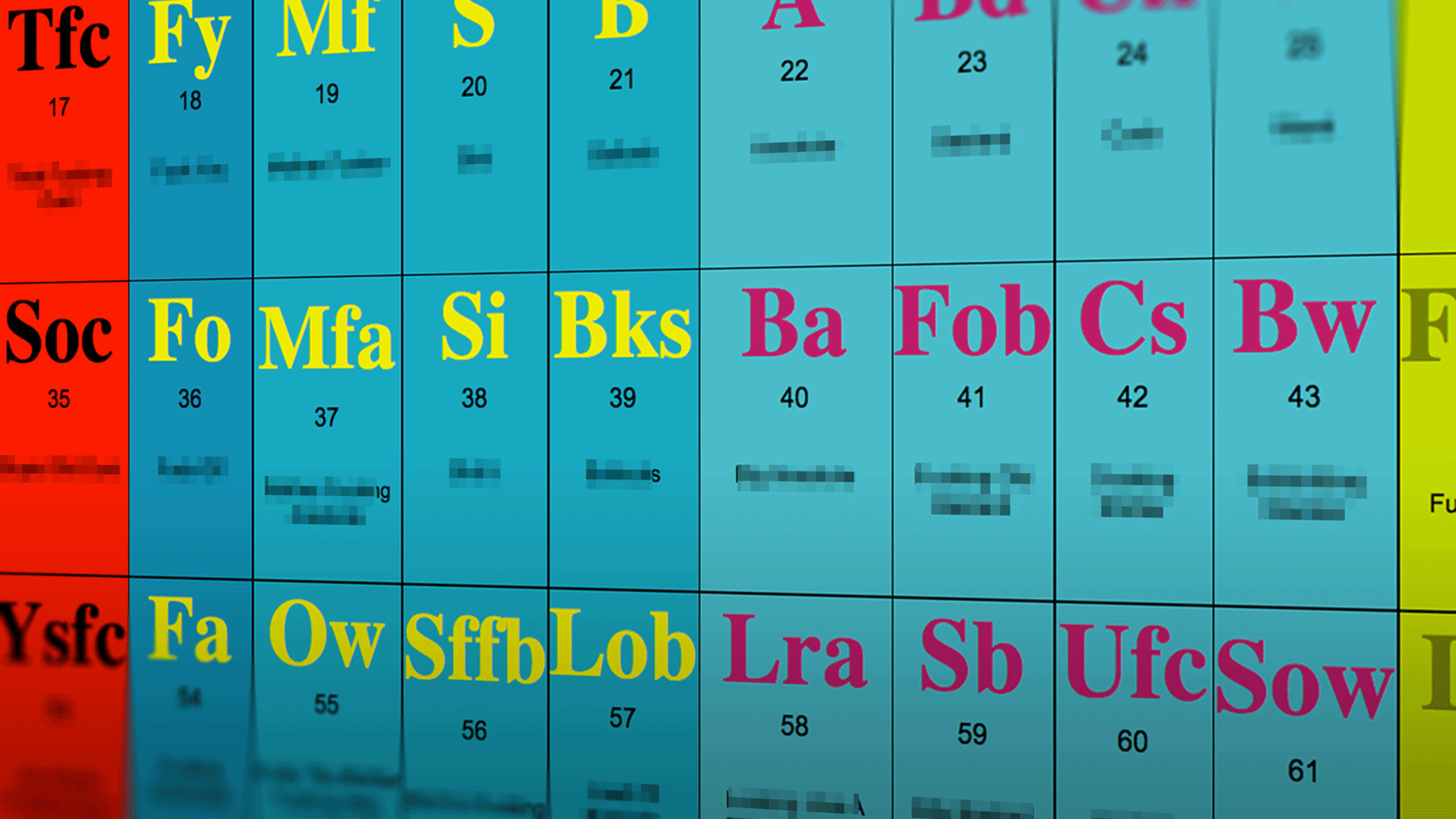 Expand Your Vulgar Vocabulary With This (Audio Enhanced!) Periodic Table of Swearing