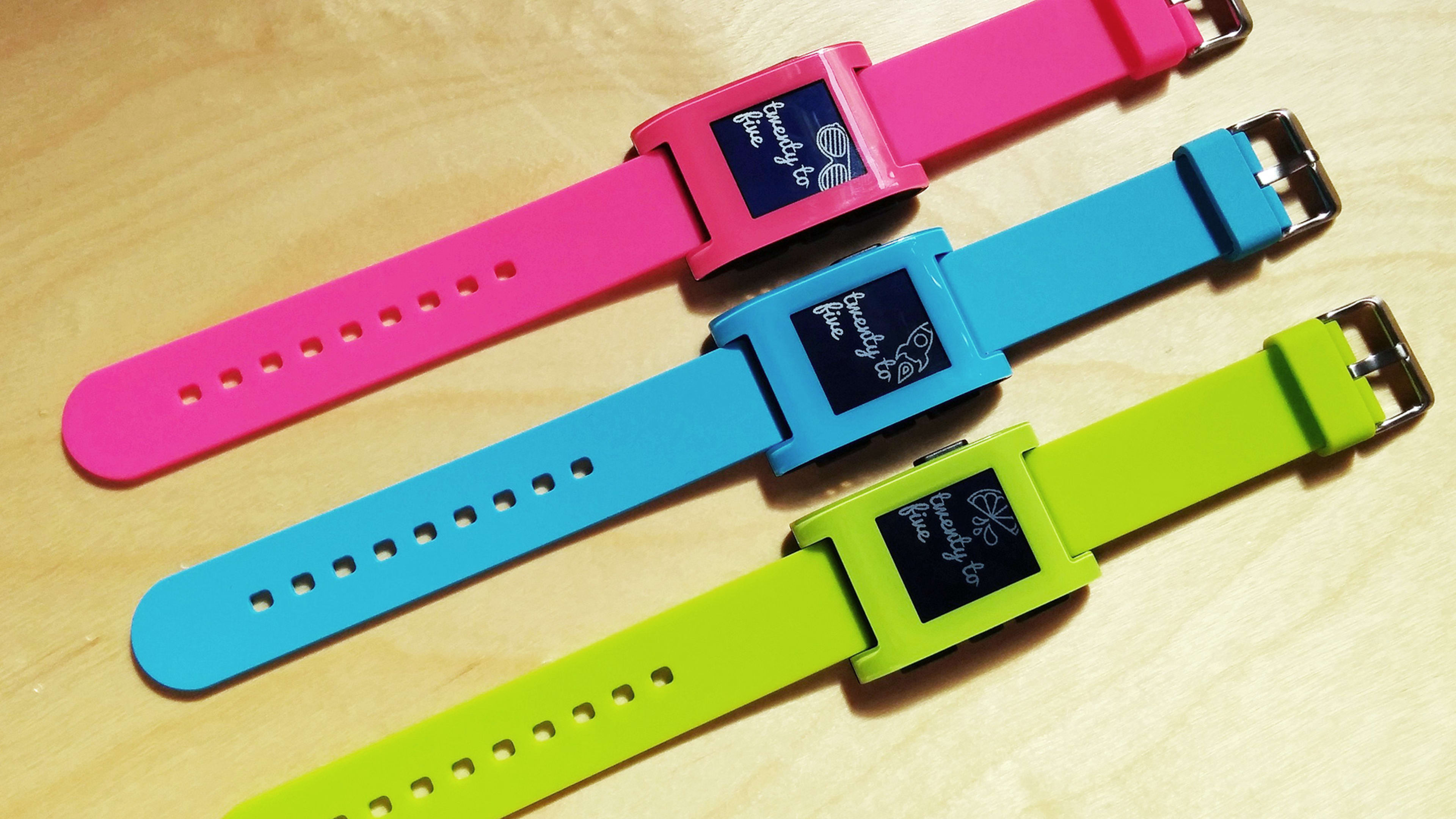 Pebble’s Smartwatch Adds More Color Choices
