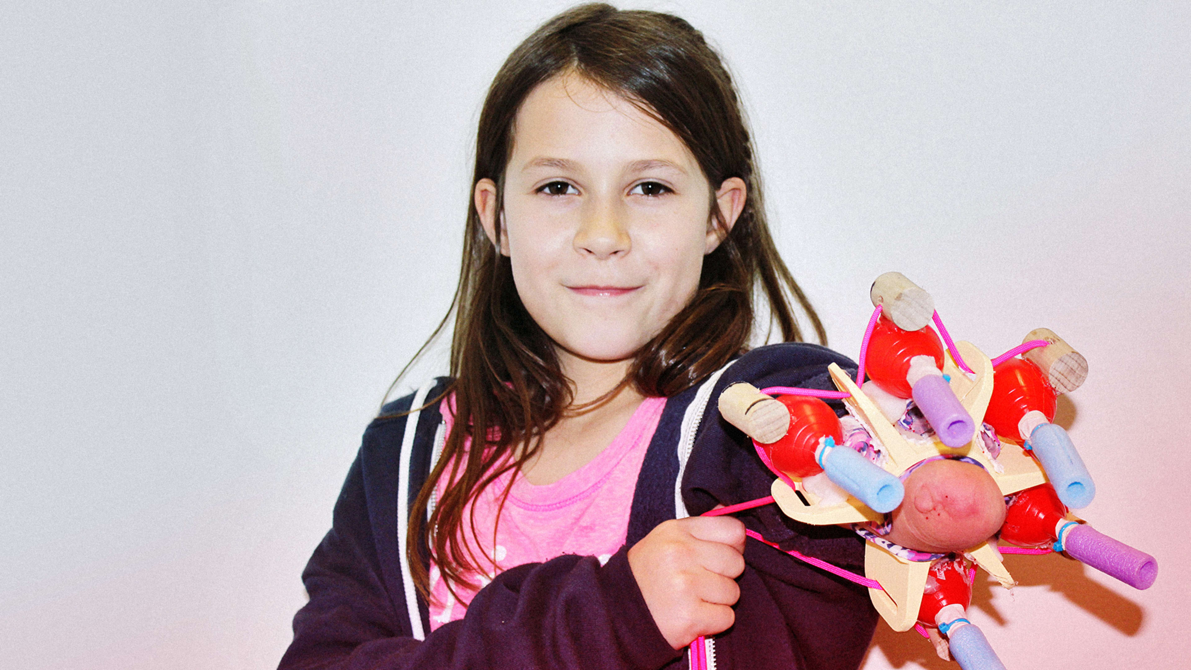 This Girl Designed Her Own Superhero Prosthetic Arm, And It Shoots Sparkles
