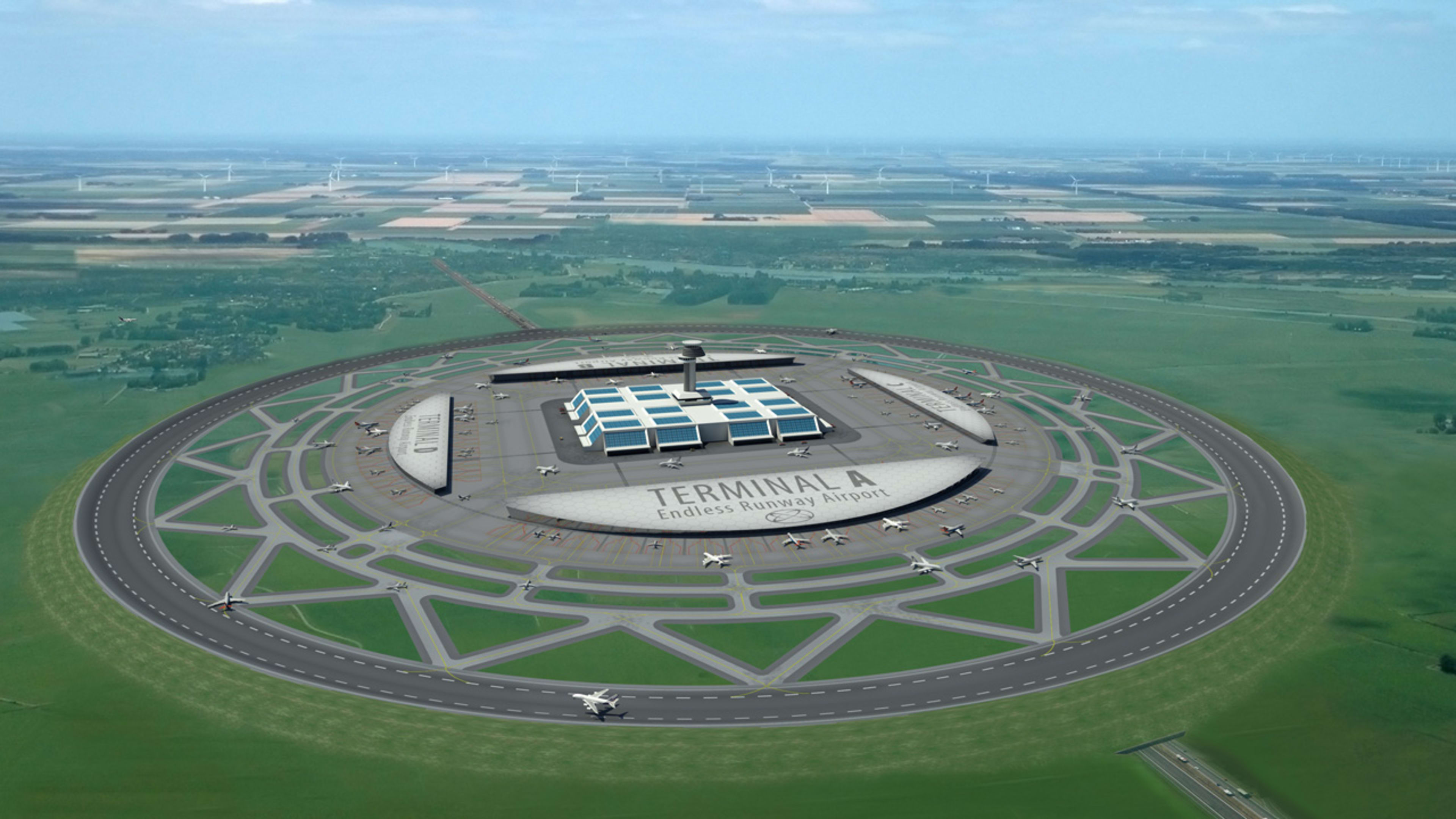 A Circular Runway Could Be The Obvious Answer To More Efficient Airports